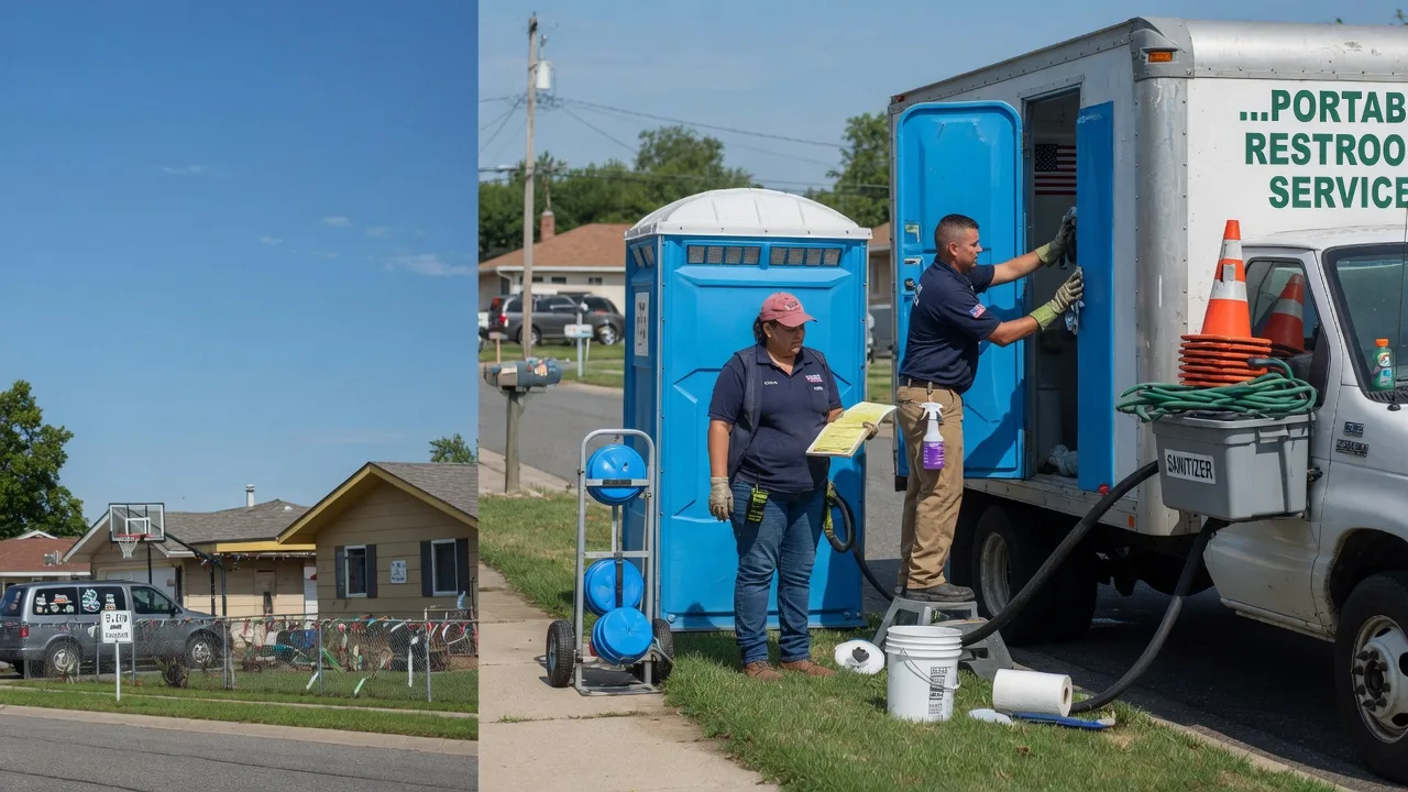 Portable Toilet Rental in Henry, SD near me